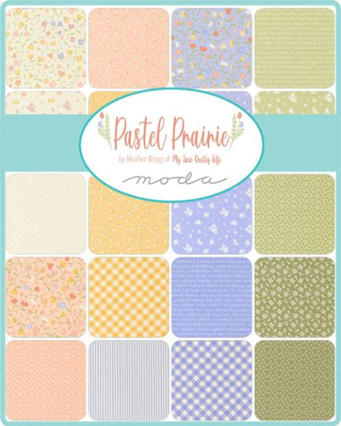 MODA - Pastel Prairie by Heather Briggs (Jelly Roll)