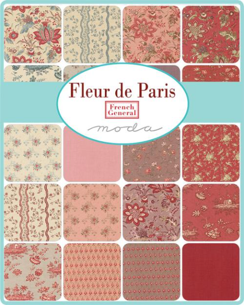 MODA - Fleur De Paris by French General (Jelly Roll)