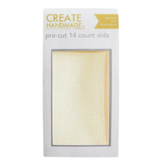 Pre-cut 14 count Aida - Create Handmade