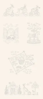 Stitchery Panel - Out & About DV7778