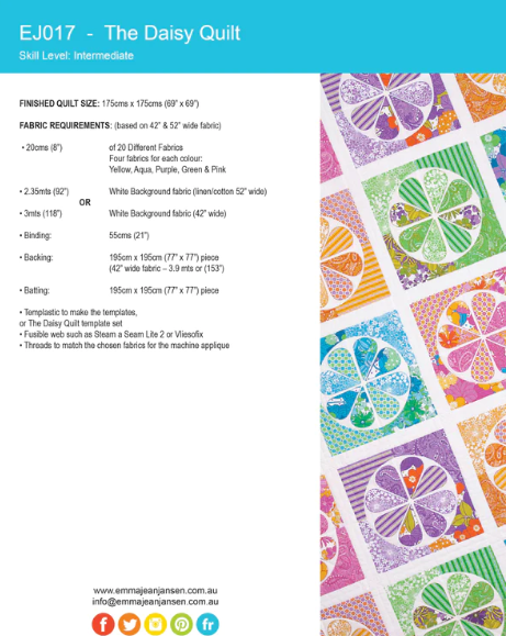 Pattern - The Daisy Quilt