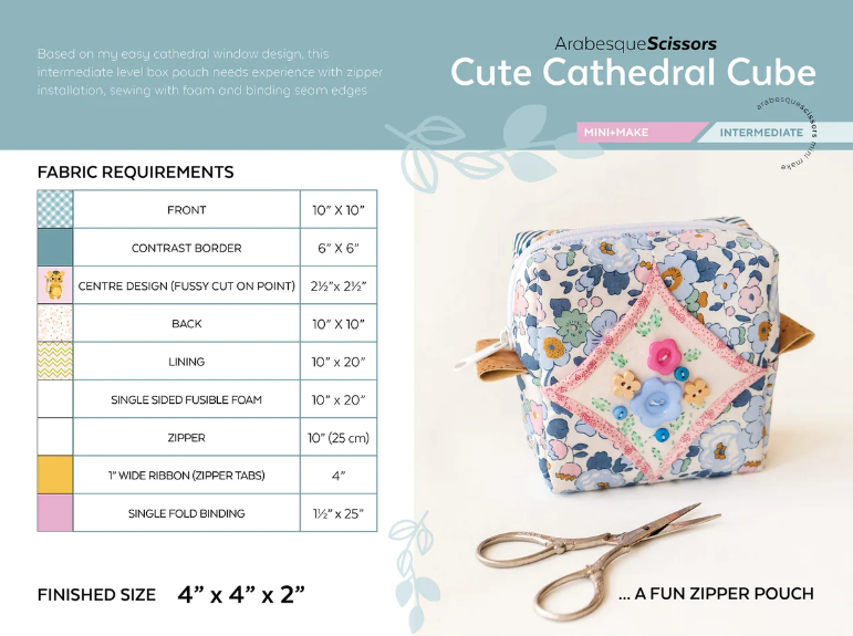 Pattern - Cute Cathedral Cube