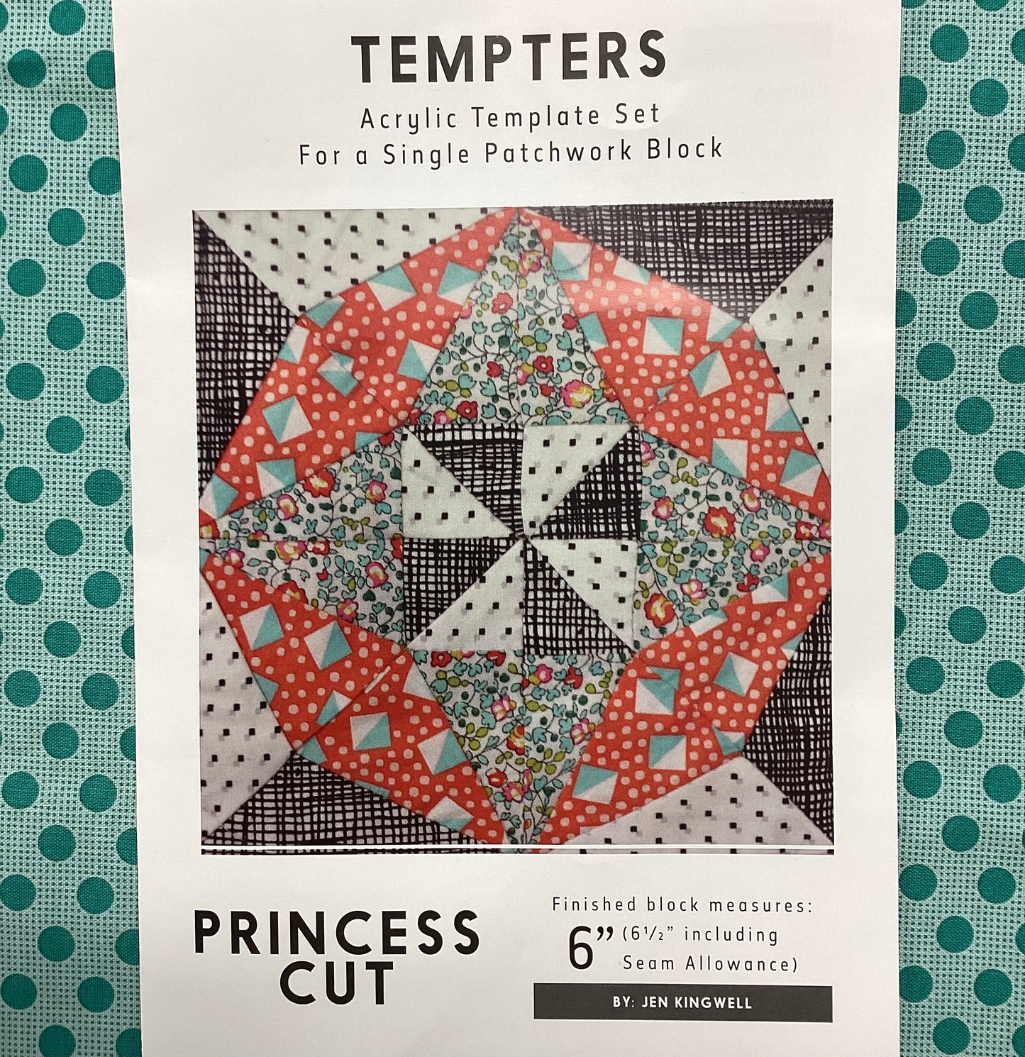Tempter - Princess Cut (by Jen Kingwell)