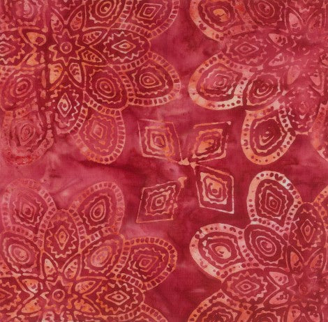 Fabric - Batik 'Fire' BA.1515