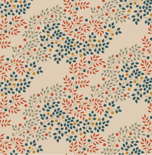 TILDA - Hometown Berrytangle (Rust)