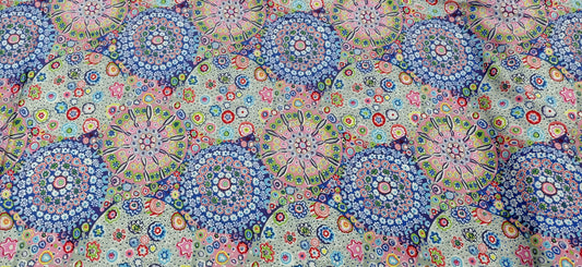 Wide Back - Kaffe Fassett Collective - Millefiore (pastel)