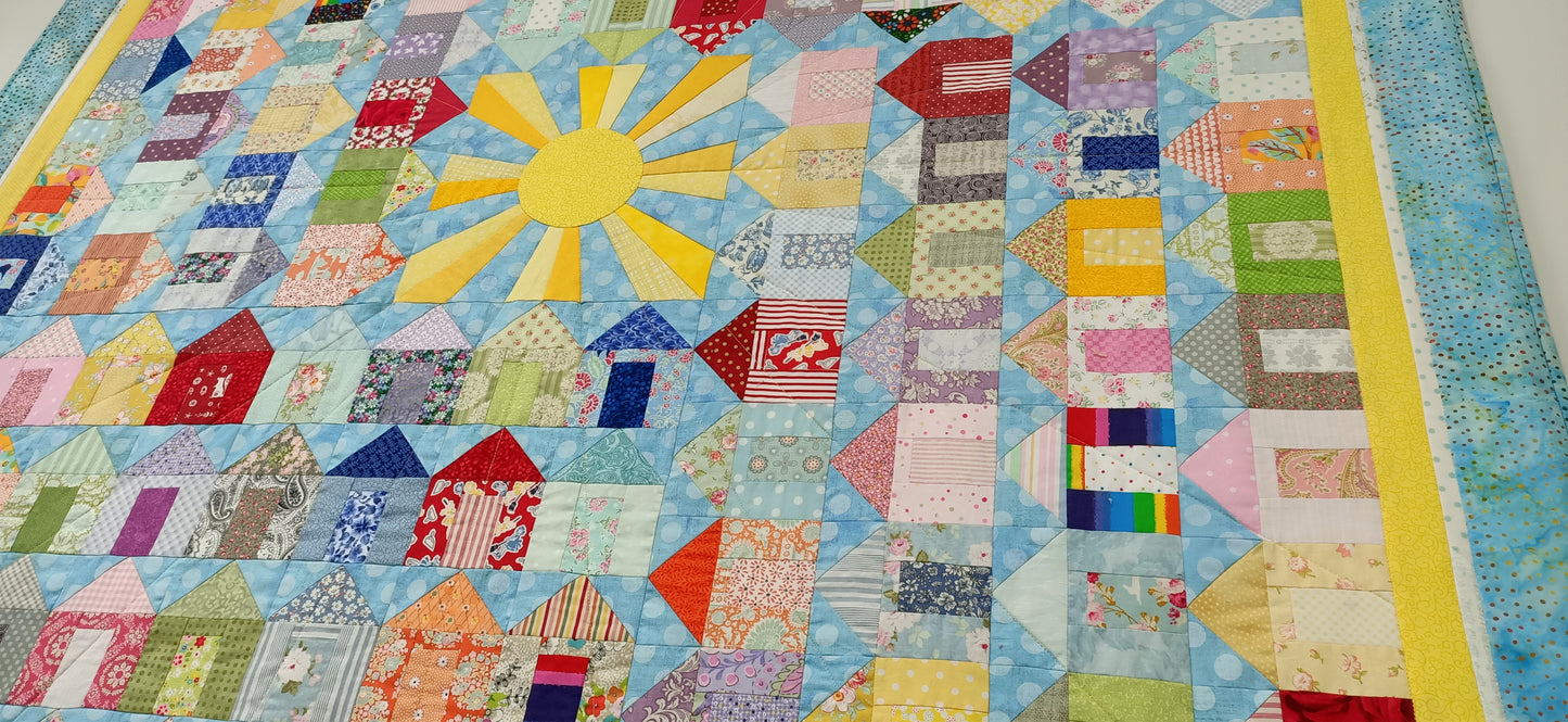 Pattern- Happy Scrappy Village