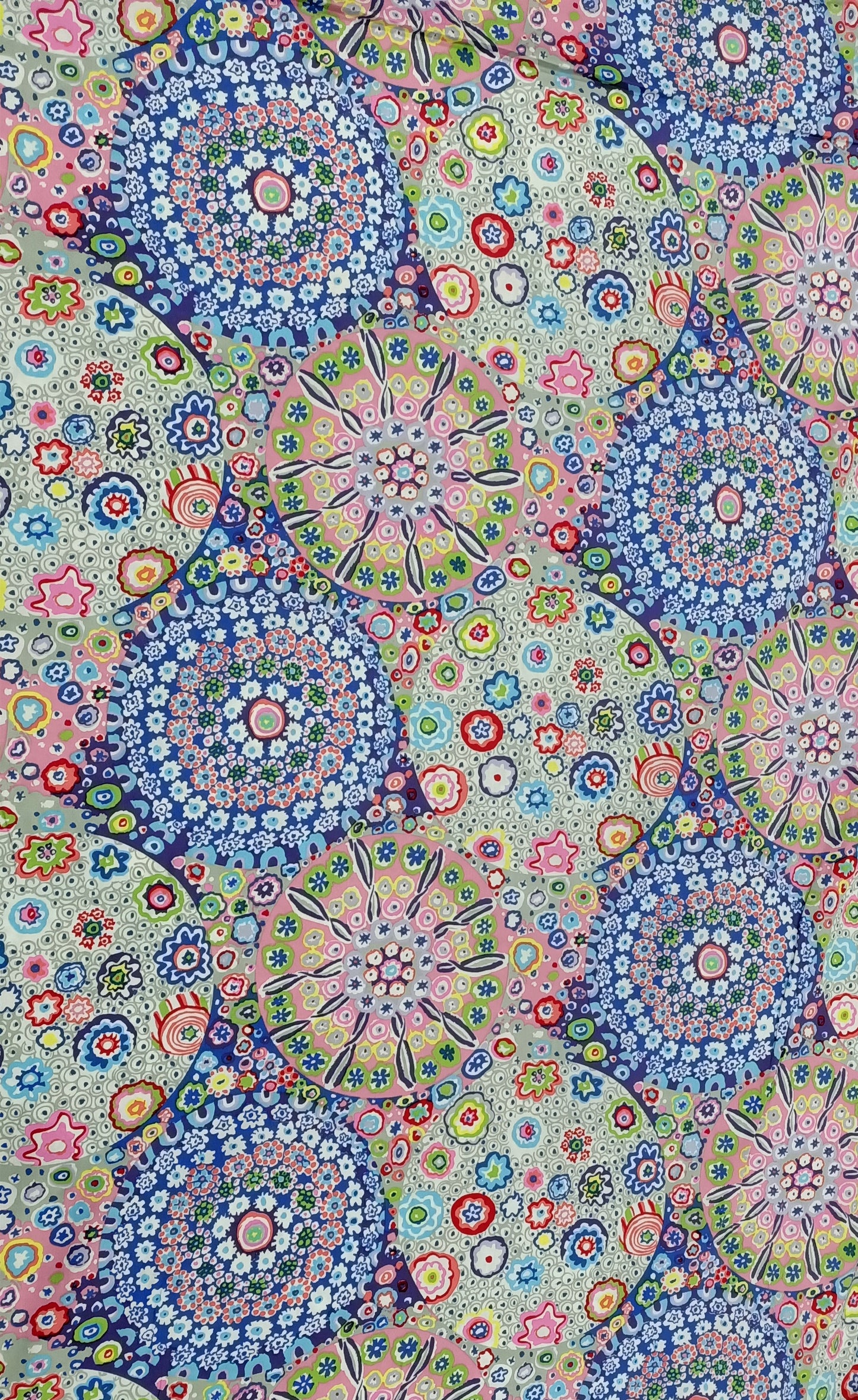 Wide Back - Kaffe Fassett Collective - Millefiore (pastel)
