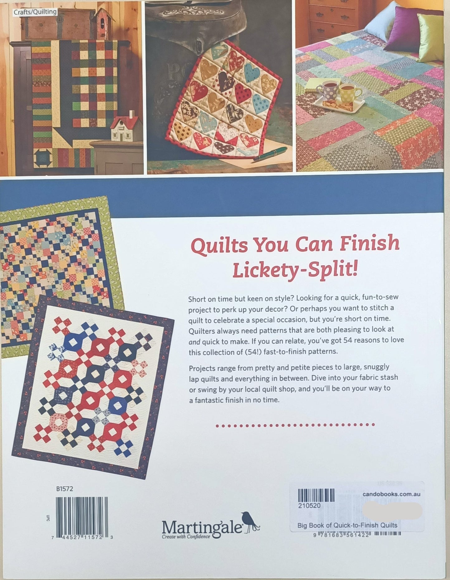 Book - The Big Book of Quick-to-finish Quilts