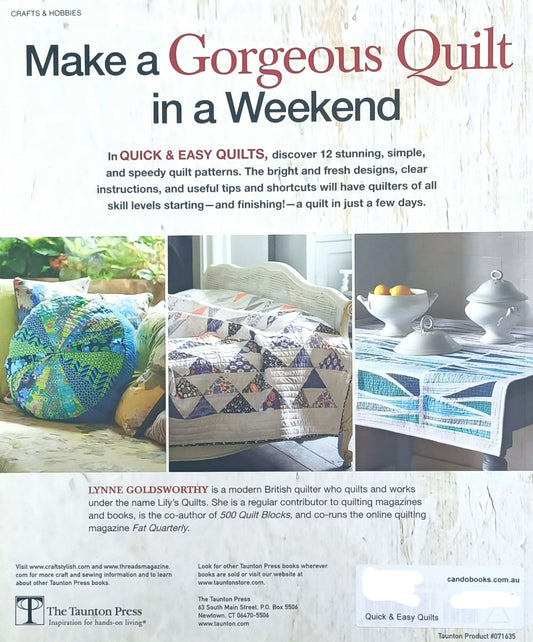Book - Quick & Easy Quilts