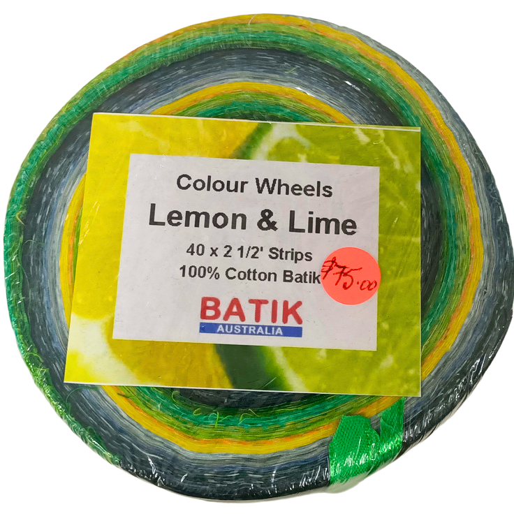BATIK - Lemon & Lime (Jelly Roll)