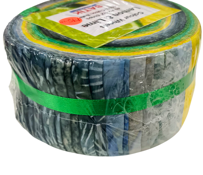 BATIK - Lemon & Lime (Jelly Roll)