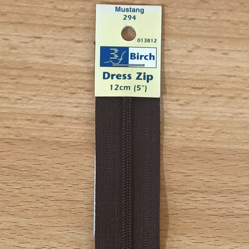 Dress Zip 12cm (5")