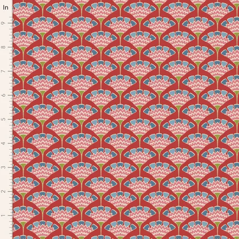 TILDA - Pie in The Sky - Tasselflower (Red)