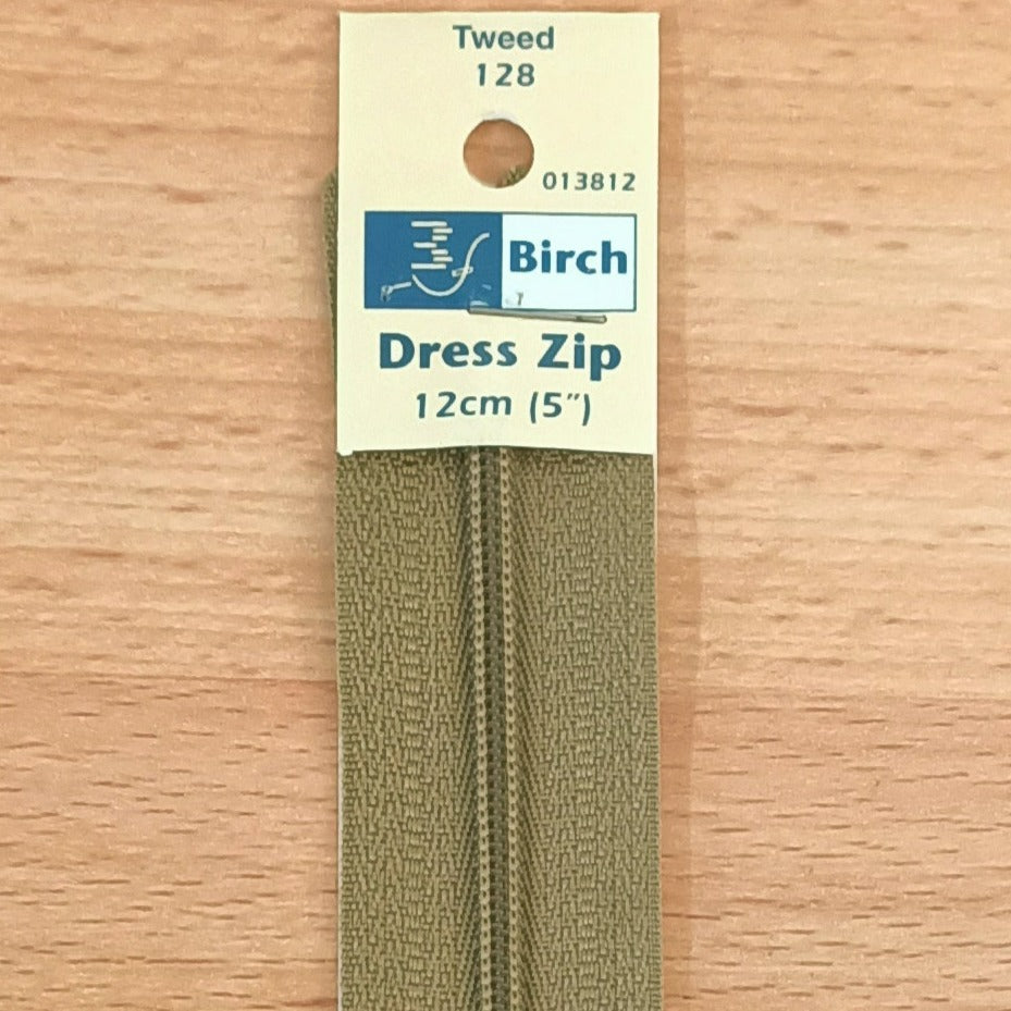 Dress Zip 12cm (5")
