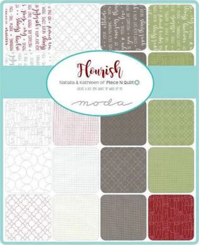 SALE - MODA - Flourish (Jelly Roll)