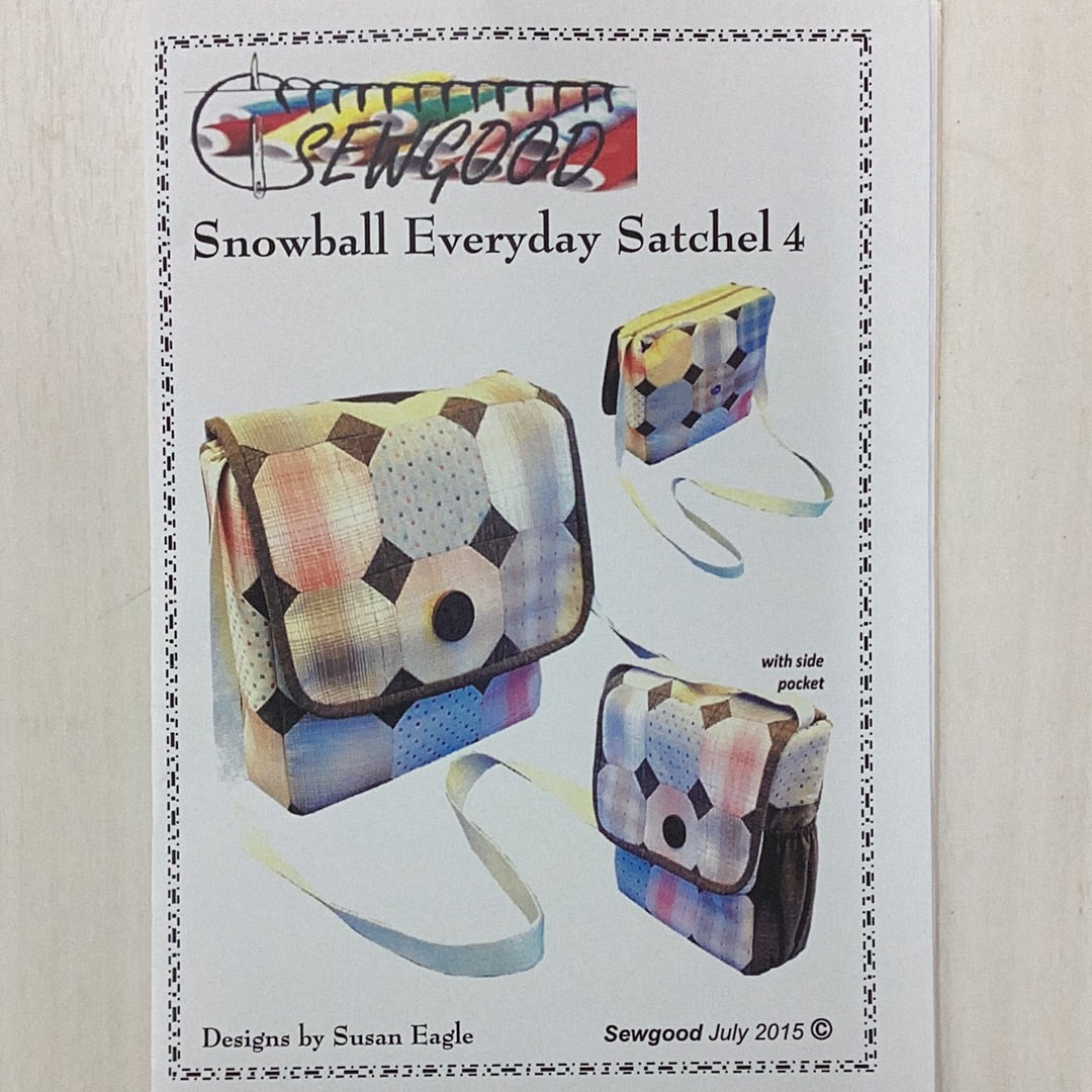Pattern- Snowball everyday satchel 4