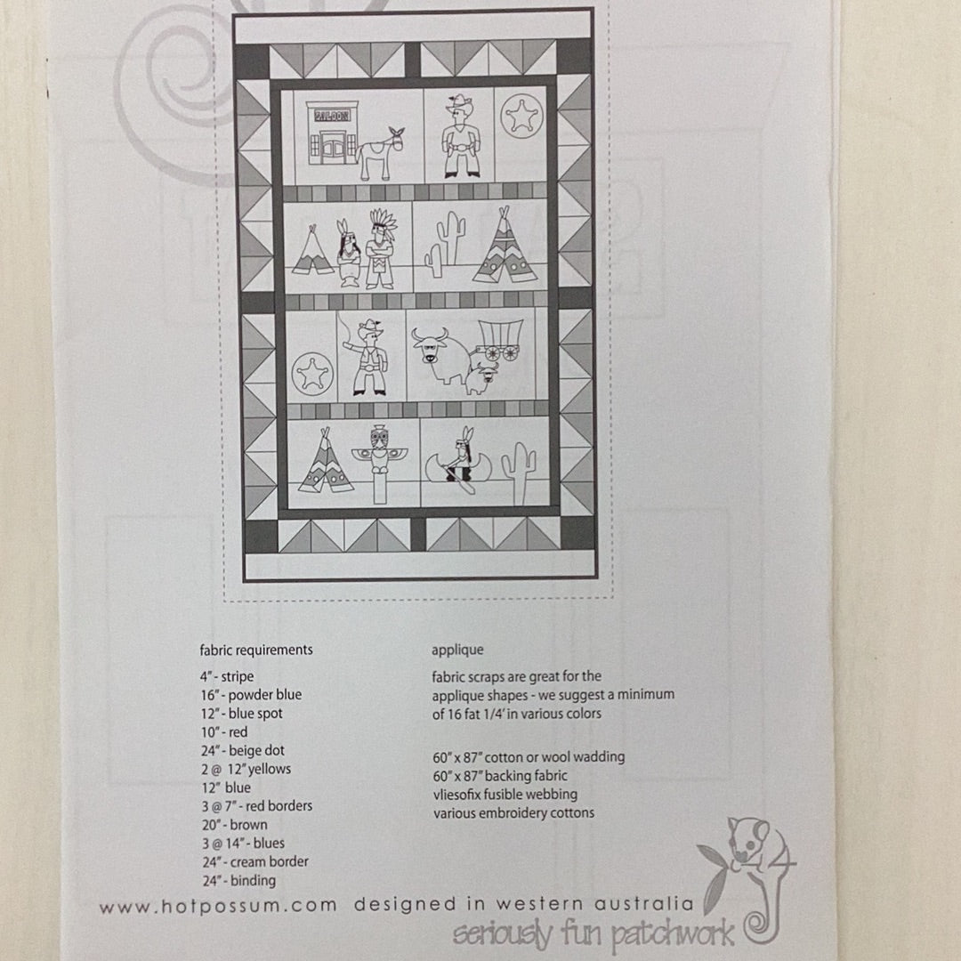 Pattern- Cowboys and Indians