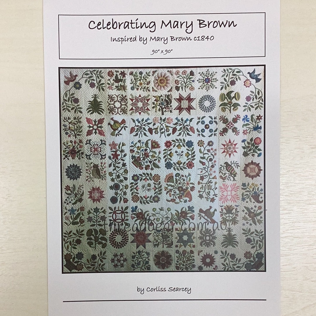Pattern- Celebrating Mary Brown