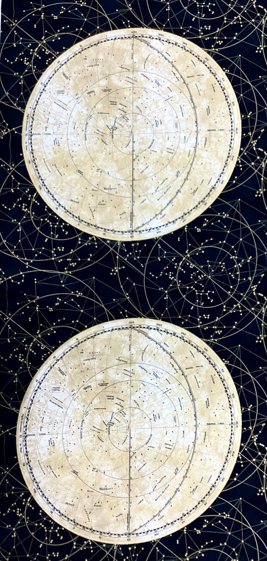 Half price PANEL - Star Maps #21464-364 Astral