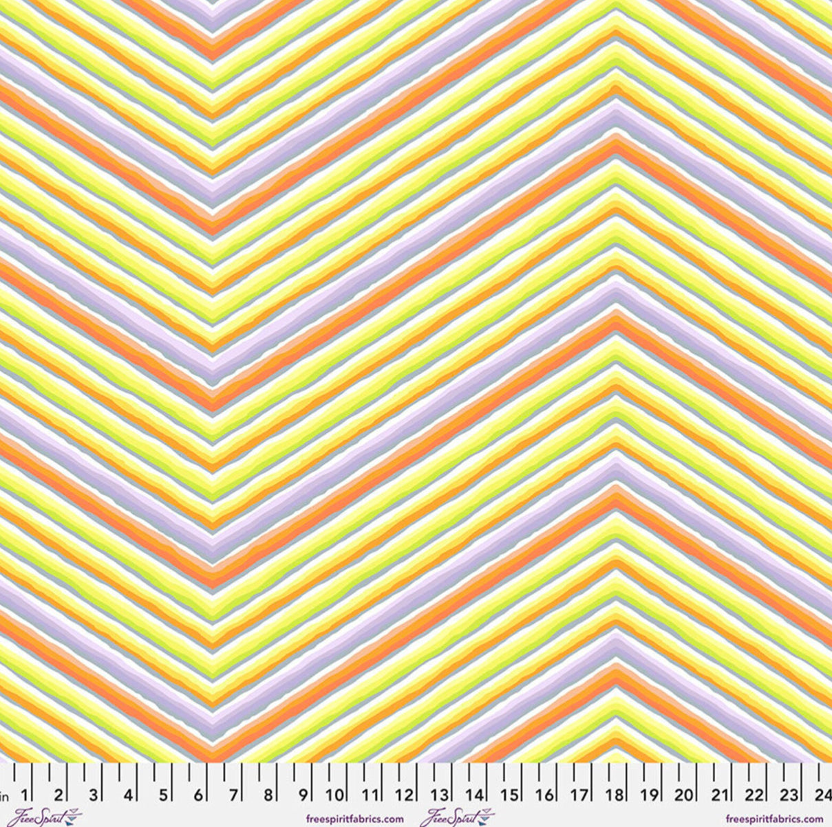 Kaffe Fassett - Chevron Stripe (Yellow)