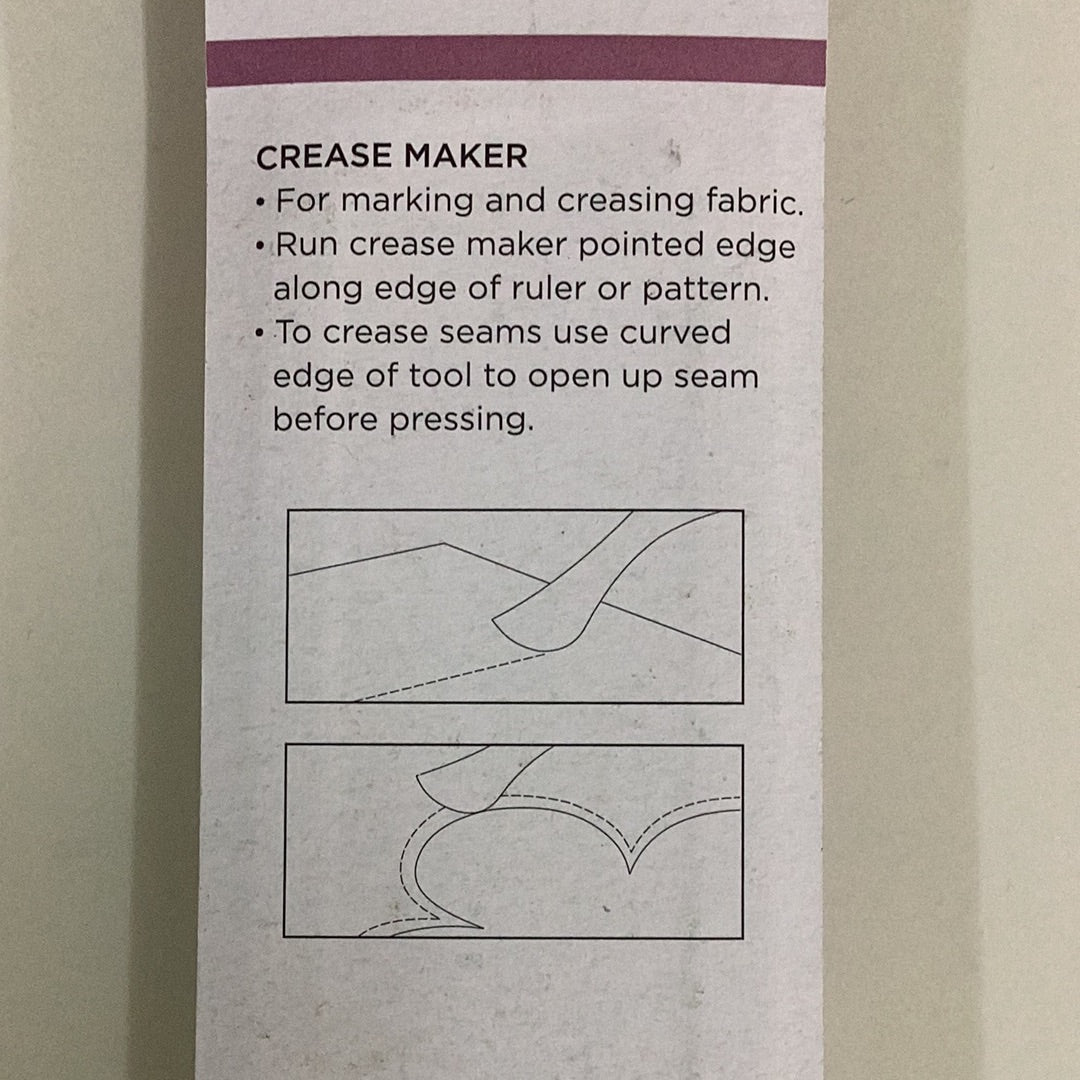 Crease Maker