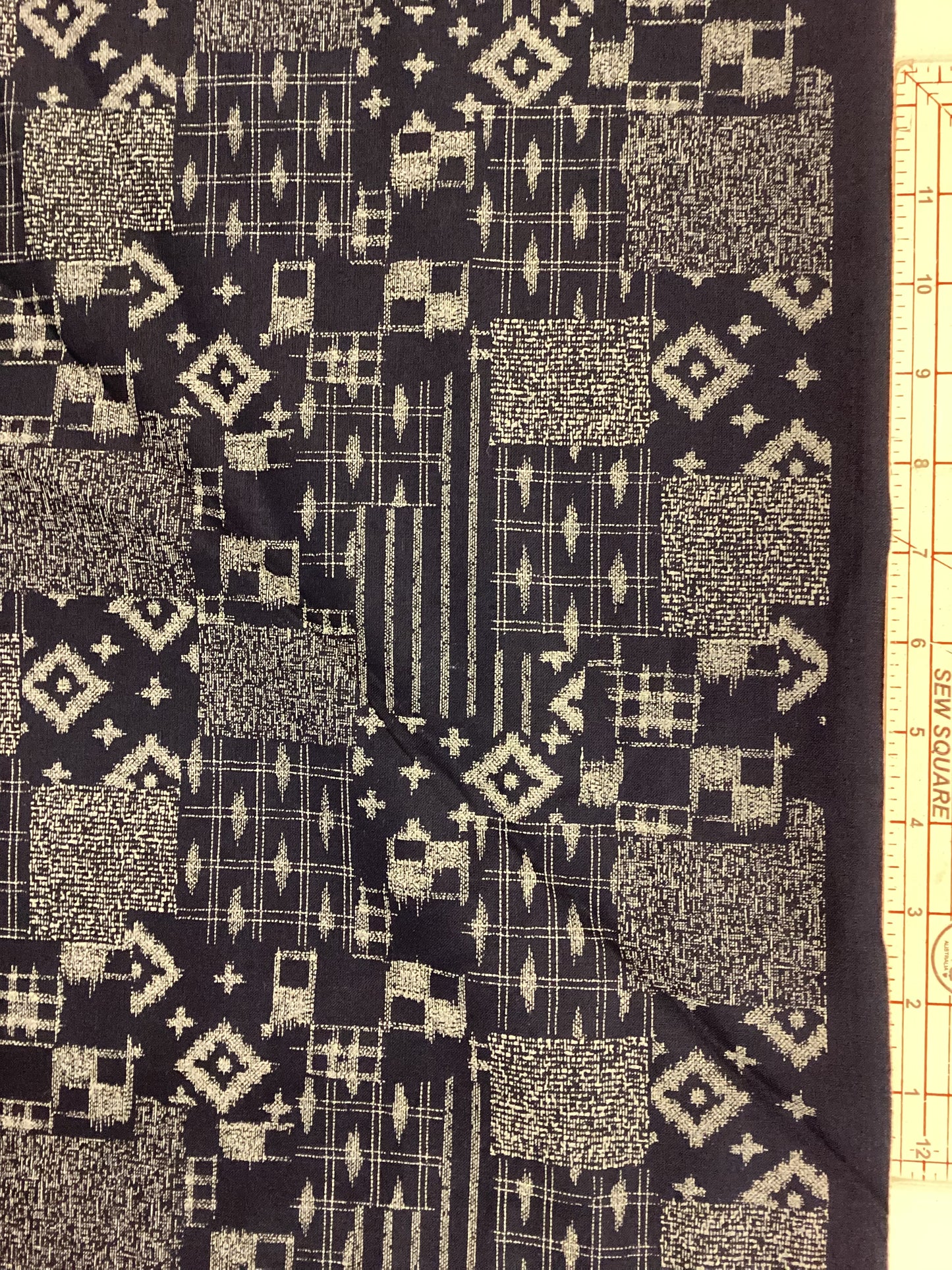 *Japanese Fabric - #524 dark Navy