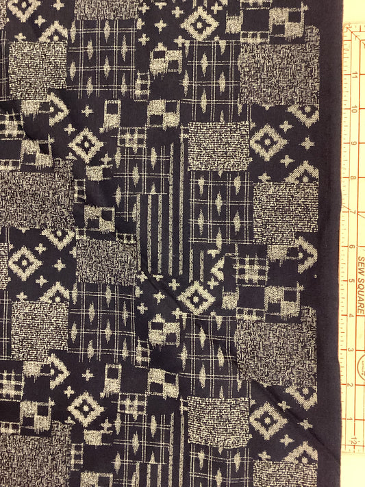 *Japanese Fabric - #524 dark Navy