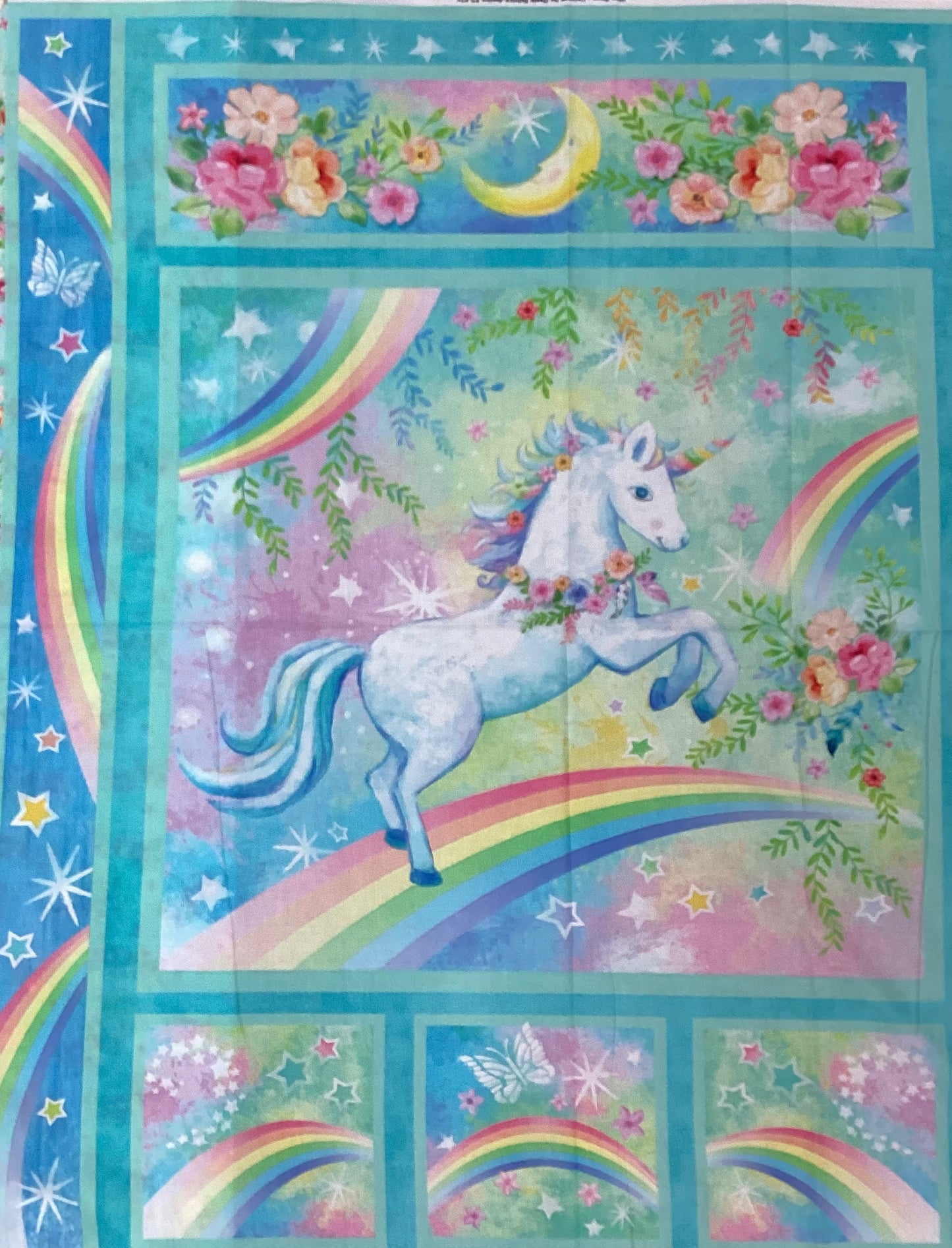 PANEL - Wee Ones Unicorn #57-571