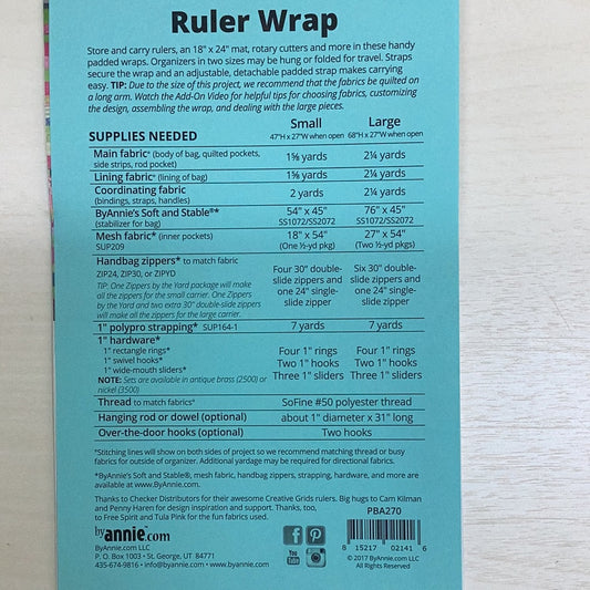Pattern- Ruler Wrap