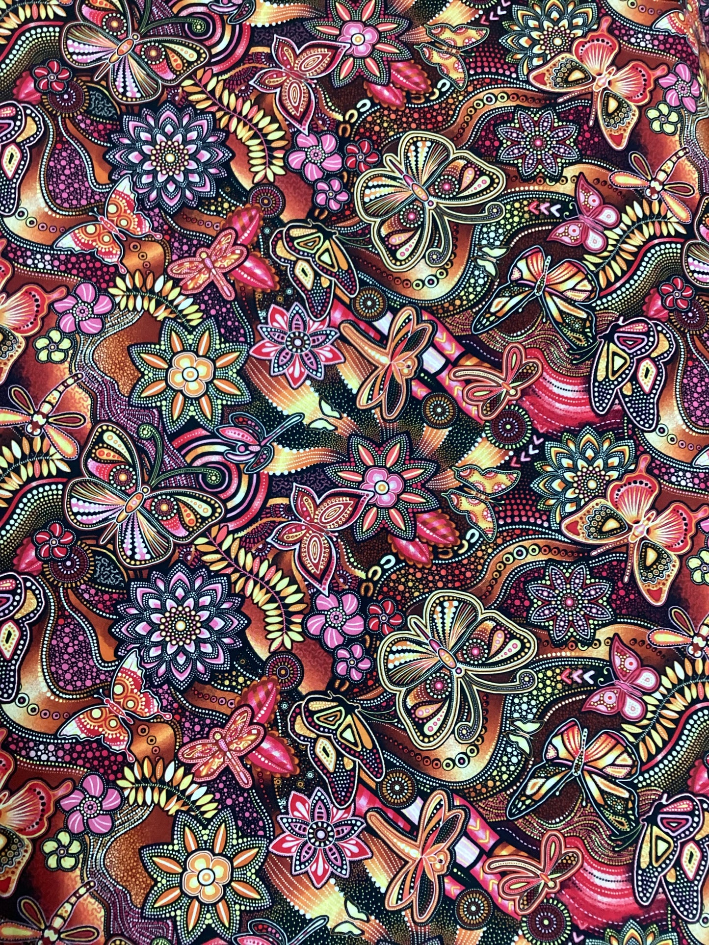 Pannotia - Butterfly Floral (Brown)