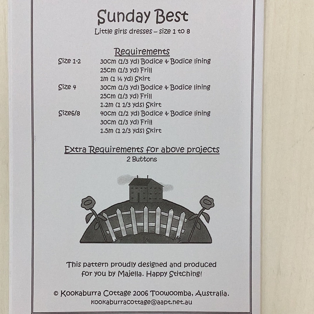 Pattern- Sunday Best