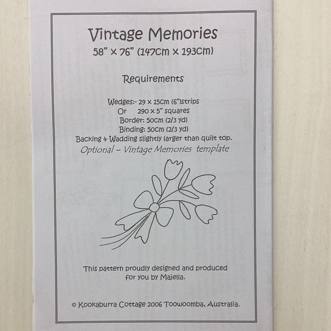 Pattern- Vintage Memories