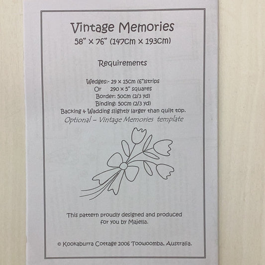 Pattern- Vintage Memories