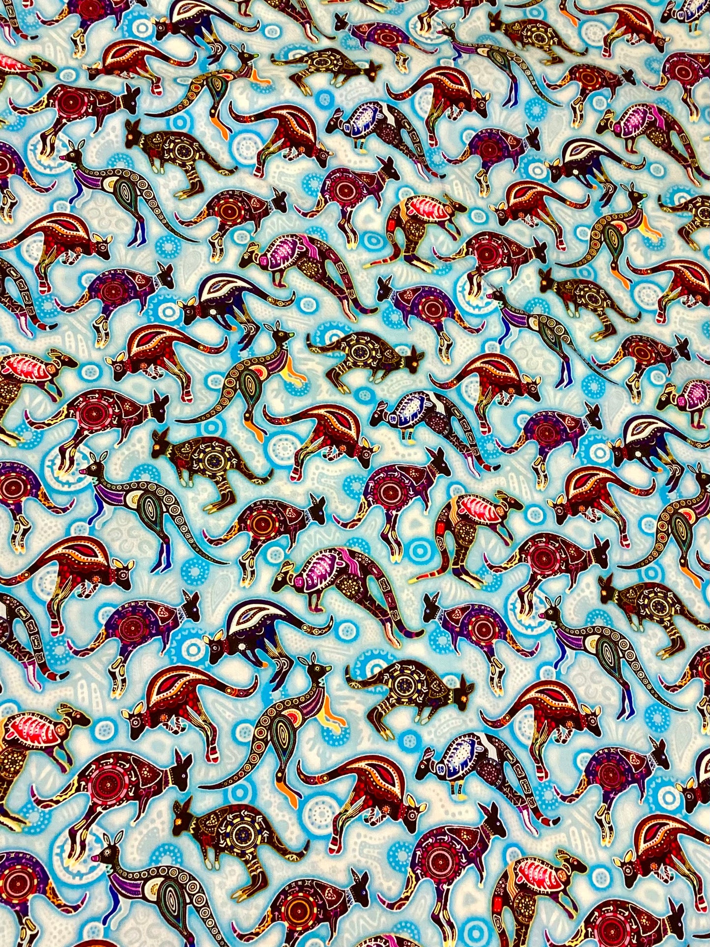 Half price - Gondwana - Kangaroos (Blue)