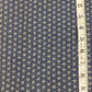 Japanese Fabric - small Geometric Triangles (Navy)
