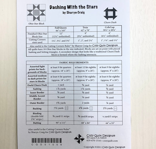 Pattern - Dashing with the stars