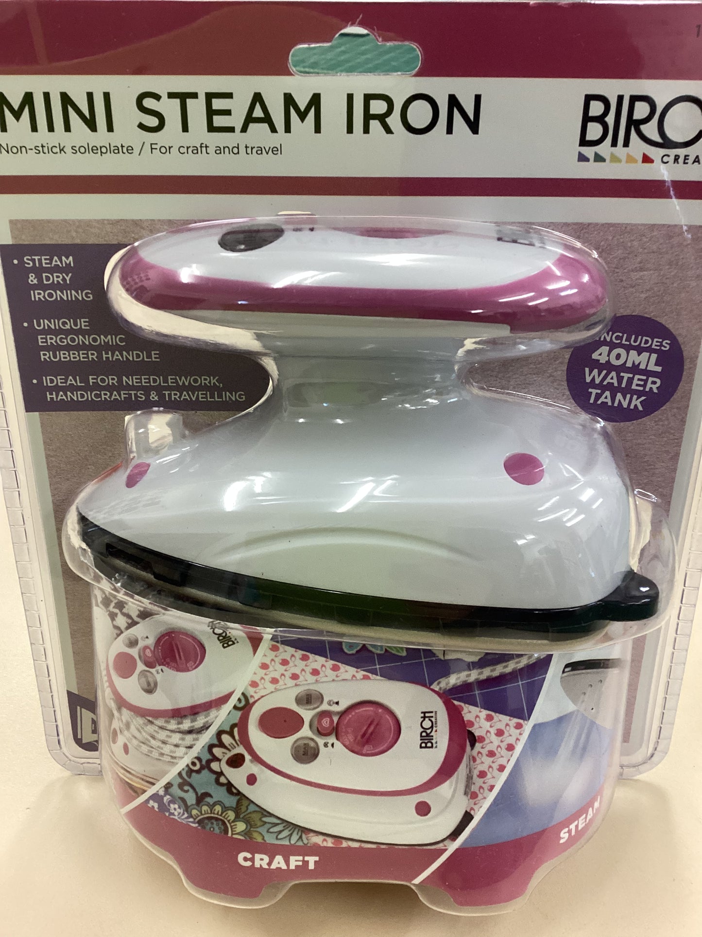 Birch - Mini Steam Iron