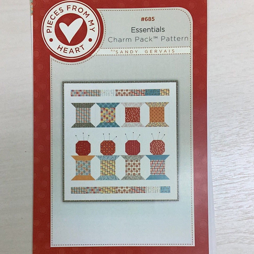 Pattern- Essentials charm pack pattern