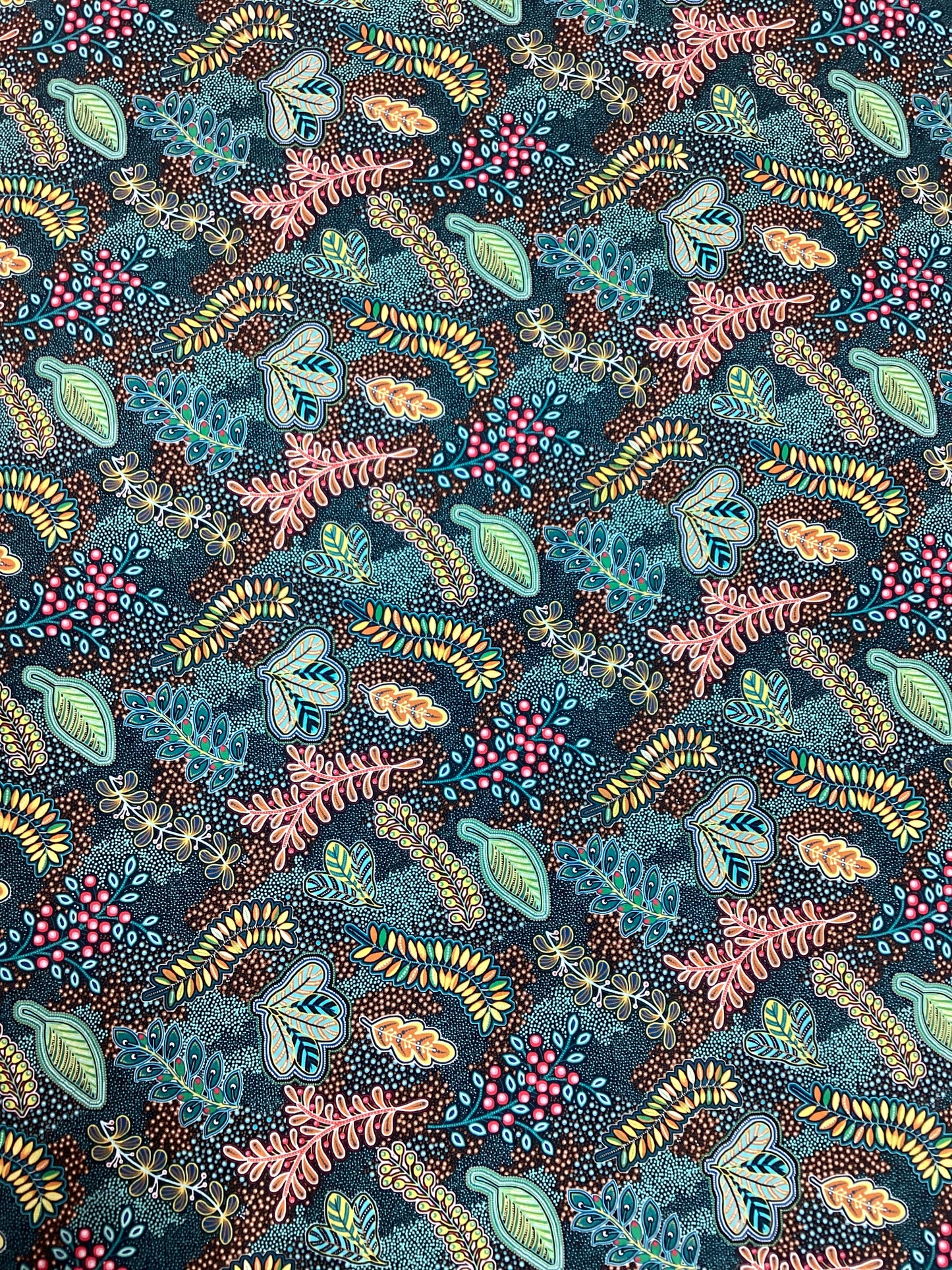 Pannotia - Leaves (Teal)