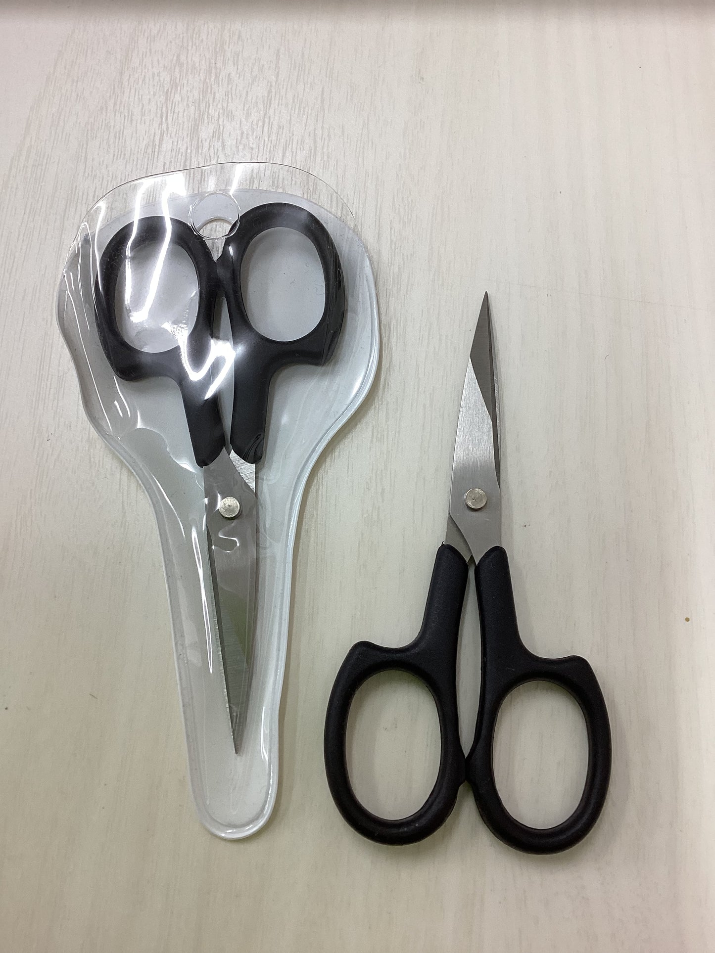 Sharp Point Black Embroidery Scissors