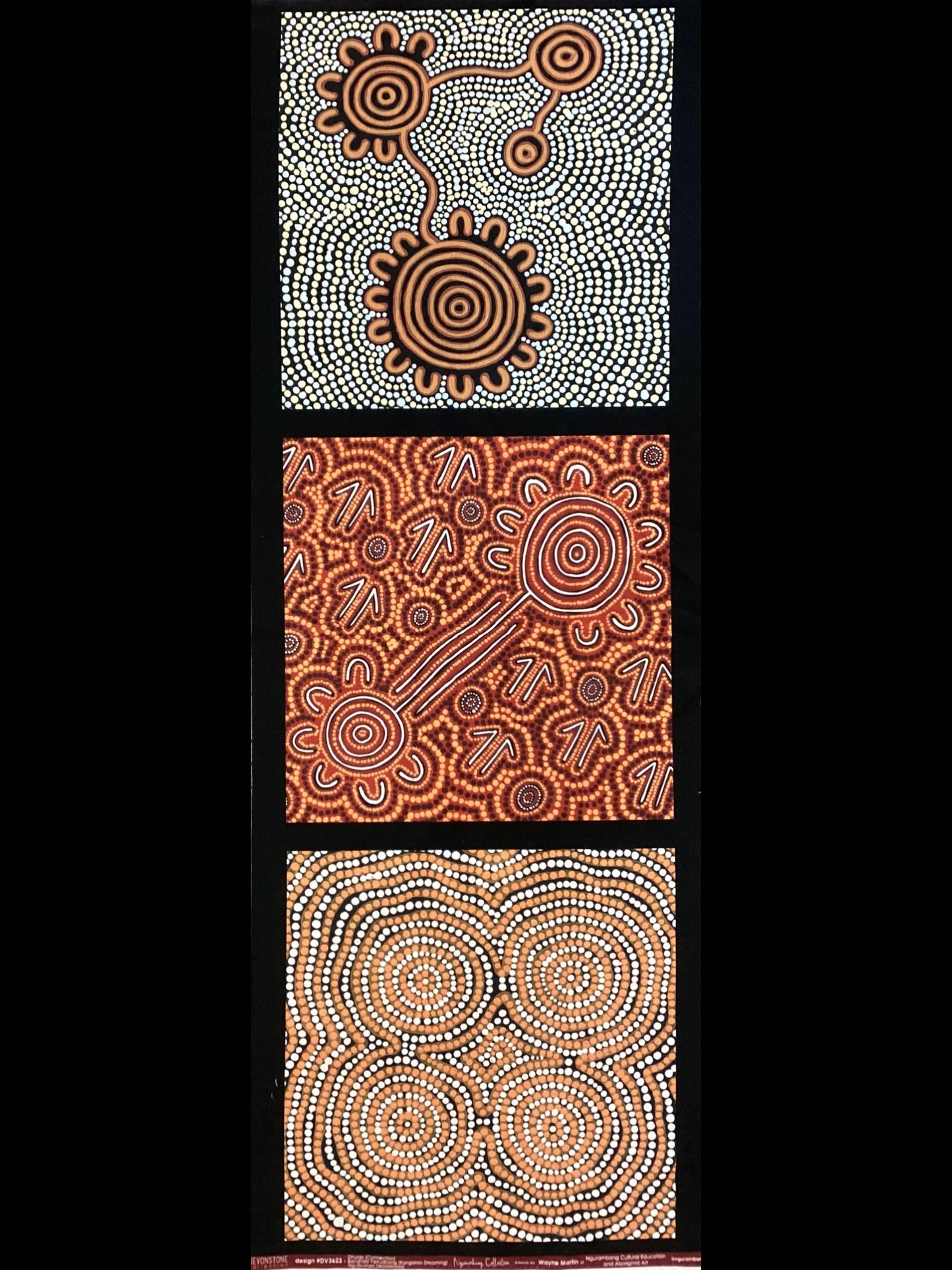 Half price - PANEL - Ngurambang Collection - 3 design Blocks