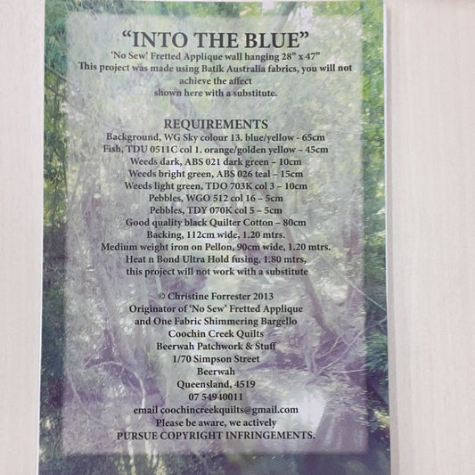 Pattern- Into the Blue