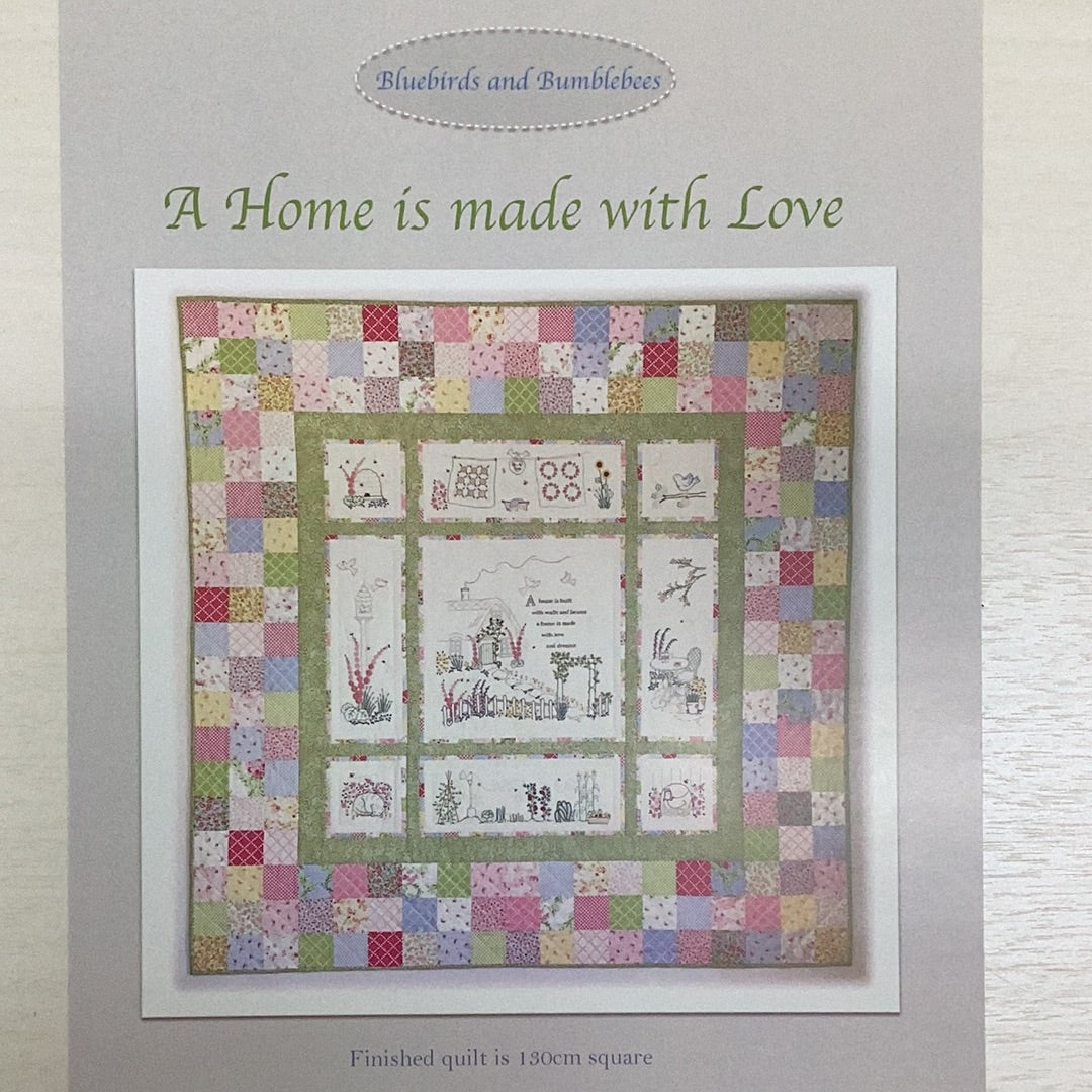 Pattern- A home is made with Love