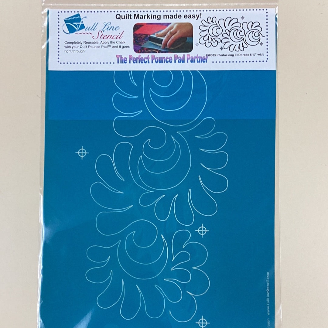 Quilt Pounce Powder Stencils