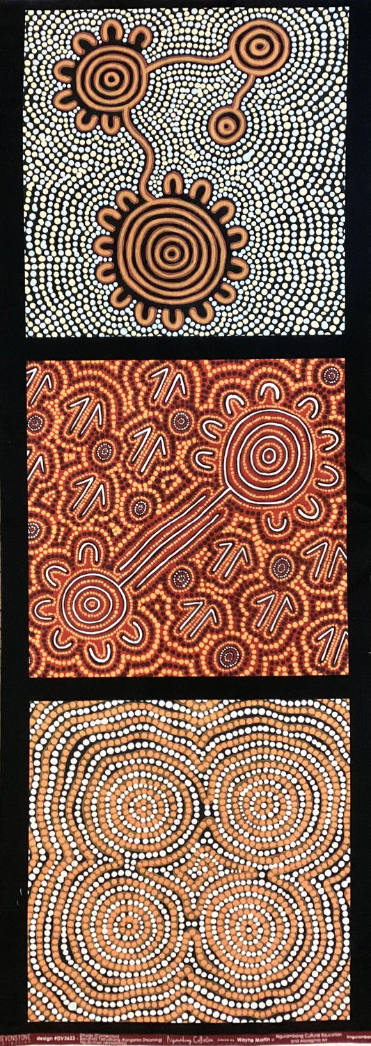 Half price - PANEL - Ngurambang Collection - 3 design Blocks