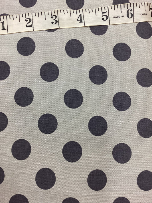 TILDA - CHAMBRAY DOTS (Charcoal)