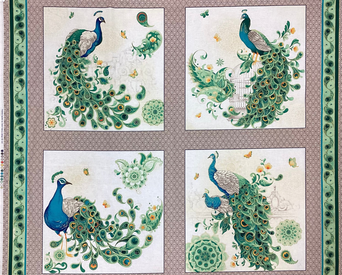 PANEL - Imperial Garden Squares