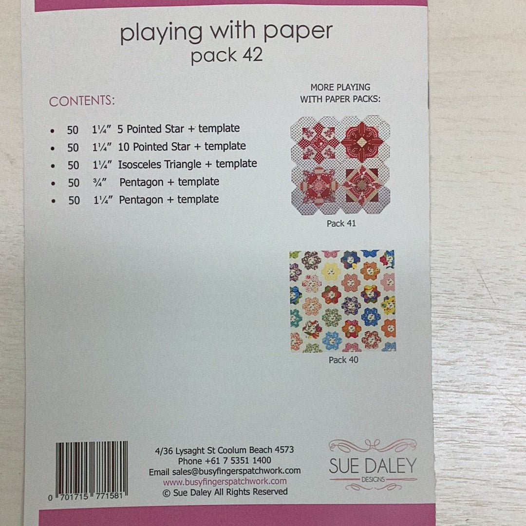 Pattern- Playing With paper