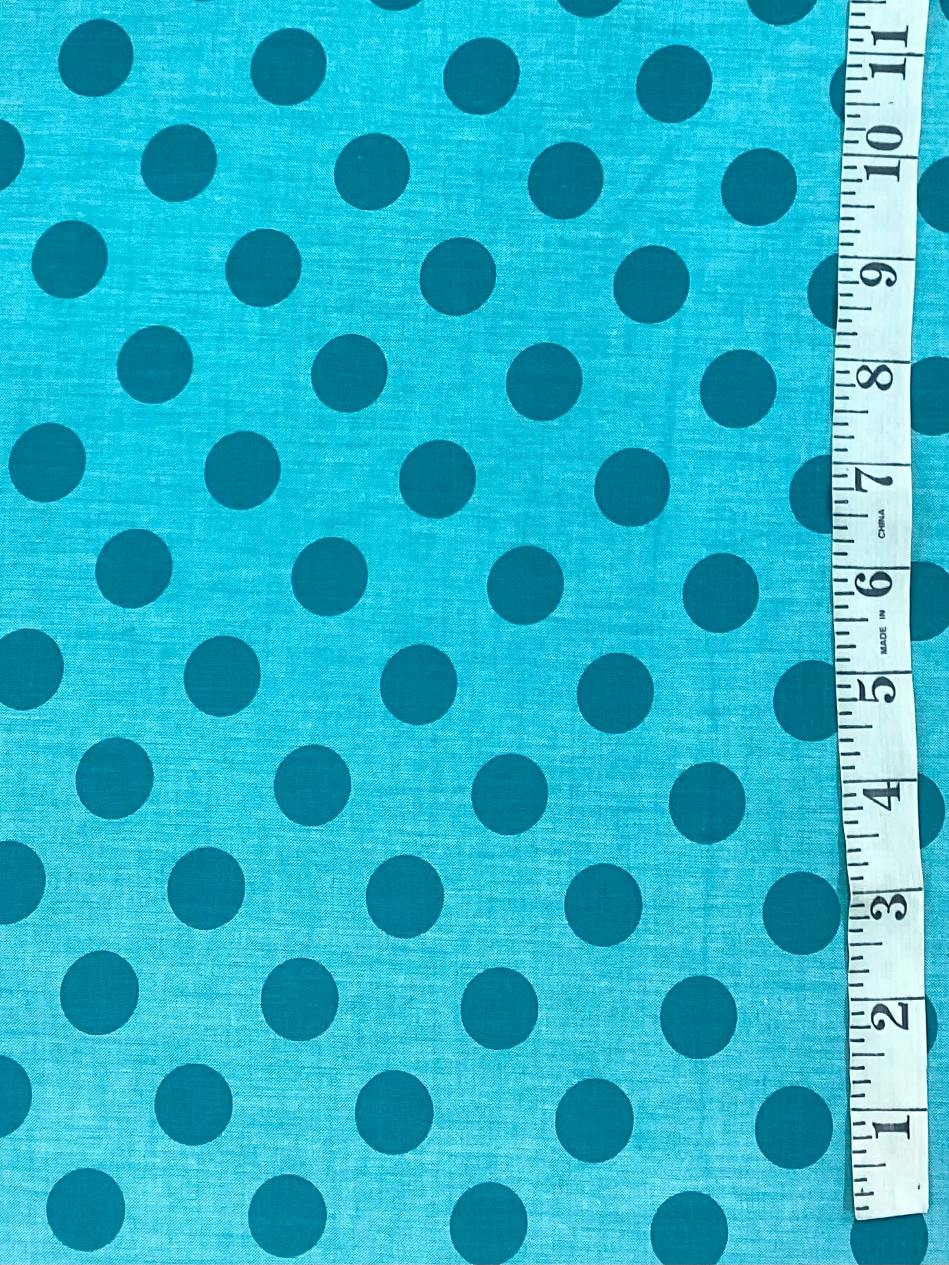 TILDA - CHAMBRAY DOTS (Aqua)